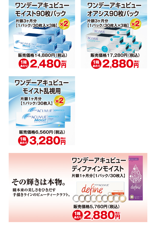 ナガタのコンタクトレンズ